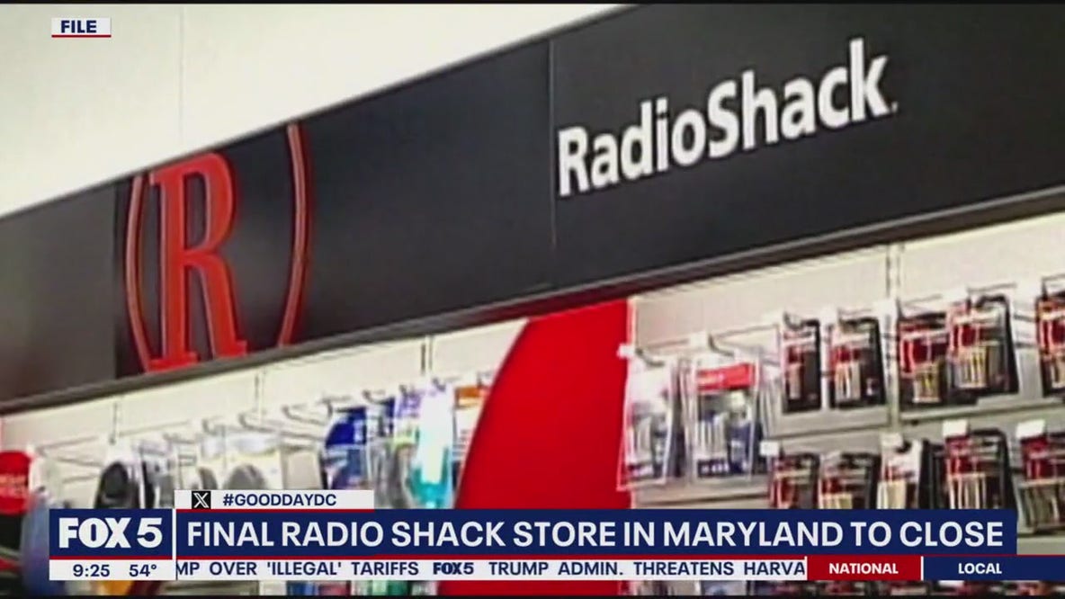 Final RadioShack in Maryland closing